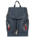 Mini Explorafunk Backpack, &pound;650, Handbags, Blue, Leather, Front view